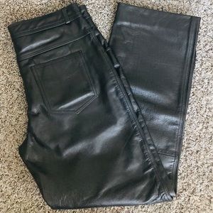 Xelement Men's Leather Pants